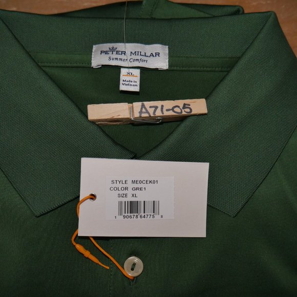 Peter Millar Summer Comfort Stretch Polo UPF 50+ - Picture 6 of 6